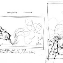 美国插画艺术家 Ice Cream Man__MONSTER