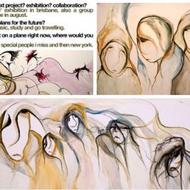 The featu intervi：caitlin rigby 唯美概念插画