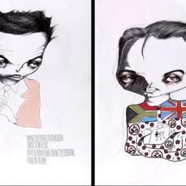 jodee knowles 的另类人物插画