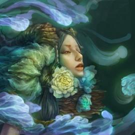 昆明拉祜族女孩苏亚妮的民族少女插画