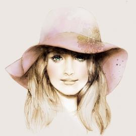 Bec Winne彩铅插画