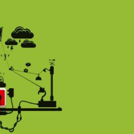 生动温馨的墙上插画