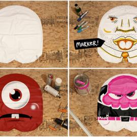 BLIMPUS充气玩偶手绘欣赏