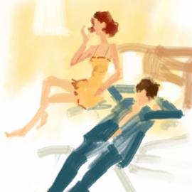 诸海波插画作品-iPhone/iPod Touch速写练习