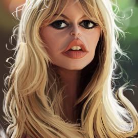 Alberto Russo人物肖像绘画