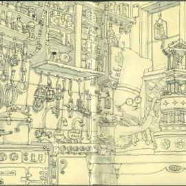 惊人的Moleskin素描―Mattias Adolfsson