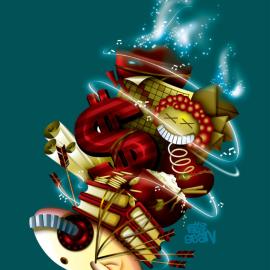 马来西亚Sean Lee漂亮的中国风插画