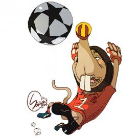 12生肖运动时间插画欣赏