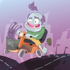 欧美ILLUS卡通插画