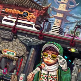 可爱风格的插画作品欣赏