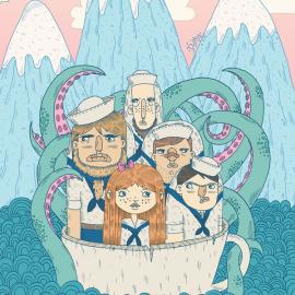 澳大利亚插画师Lauren carney作品―童梦