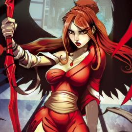 以“天使”为题材的插画欣赏