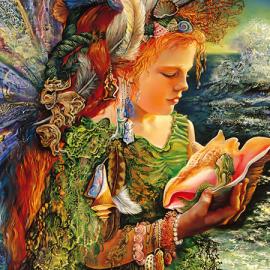 Josephine Wall 天国精灵华丽幻想插画