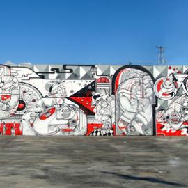 迈阿密巴塞尔艺术博览会壁画涂鸦