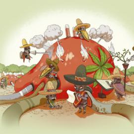 CEPSA 2011年卡通插画日历