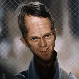 夸张的名人漫画脸