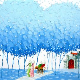 越南艺术家Phan Thu Trang清新绘画欣赏