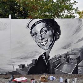 希腊街头艺术家Stamatis Laskos作品