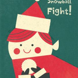 可爱的圣诞节插画