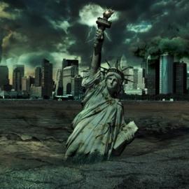 展现世界末日的插画欣赏