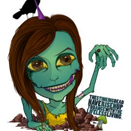 27张另类骷髅插画欣赏