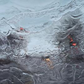 超写实的雨画作品欣赏