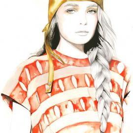 时尚插画家Caroline Andrieu作品欣赏