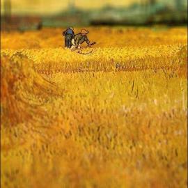 移轴梵谷画作―Serena Malyon