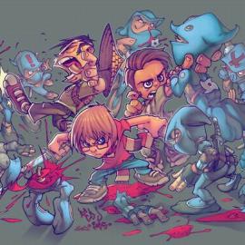 色彩鲜艳的可爱插画―Jon Sommariva（一）