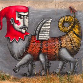 超现实街头艺术创作―Kislow