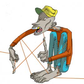 法国插画家Julien Lois的怪诞风格作品欣赏（二）