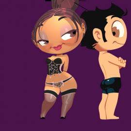 法国插画师Artur de Pins“诱色”插画