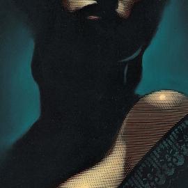 Mark Summers刮版画作品