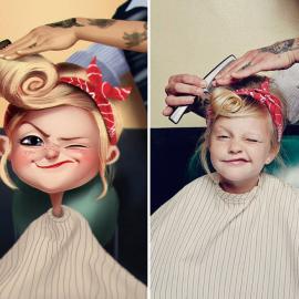 Random People Turned Into Cartoon Characters