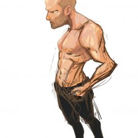 Di eM童话色彩卡通人物插画附过程