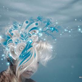 Waver_h /Elena Kalis 水底摄影混合插画