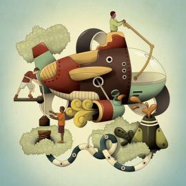 插画师Leandro Lima作品欣赏