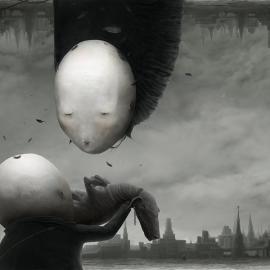 灰色世界―俄罗斯画家Anton Semenov作品