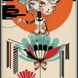 上海插画师Lock Sin中国风插画