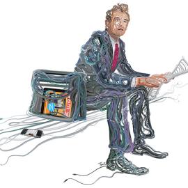 漂亮iPad杂志宣传插图