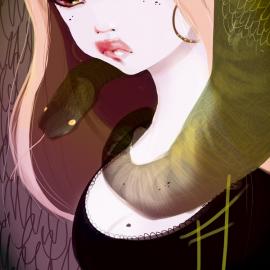 80后女插画师Anneli Olander作品