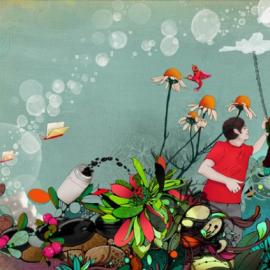 Linn Olofsdotter扭曲的瑰丽色彩插画（三）