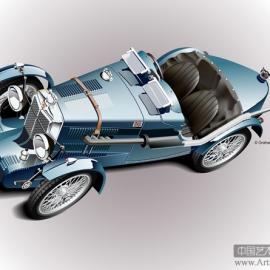 60张汽车矢量插图选（二）