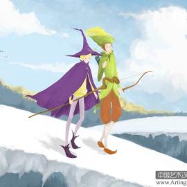 蜡笔X可爱插画作品欣赏