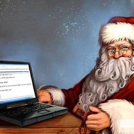 45张圣诞老人插画设计（一）