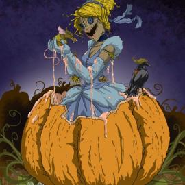 Jeffrey Thomas邪恶插画:扭曲的公主