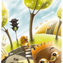 Fil Dunsky在广告中的插画设计