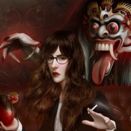 Serge Birault幽默明星脸插画