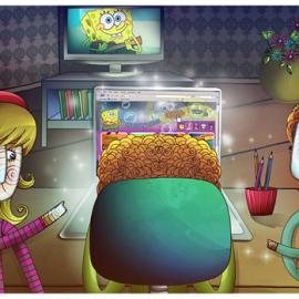 Anna Anjos浓郁的个人插画风（一）