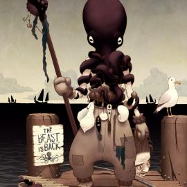 Ian Kim 浓郁的美式风格插画